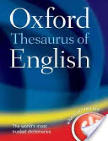 Oxford Thesaurus of English