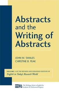 Abstracts and the Writing of Abstracts: Volume 1