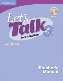Let's Talk Level 3 Teacher's Manual with Audio CD [With CDROM]