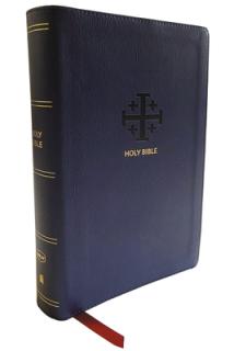 Nkjv, End-Of-Verse Reference Bible, Personal Size Large Print, Leathersoft, Blue, Red Letter, Comfort Print: Holy Bible, New King James Version