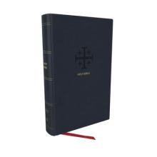 Nkjv, End-Of-Verse Reference Bible, Personal Size Large Print, Leathersoft, Blue, Red Letter, Thumb Indexed, Comfort Print: Holy Bible, New King James