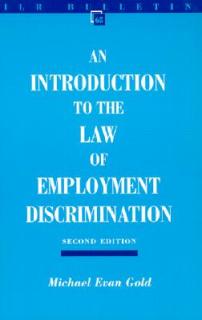 An Introduction to the Law of Employment Discrimination