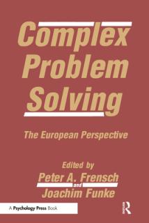 Complex Problem Solving: The European Perspective