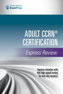 Adult Ccrn(r) Certification Express Review