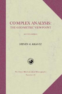 Complex Analysis: The Geometric Viewpoint
