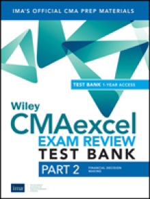 Wiley CMAexcel Learning System Exam Review 2019
