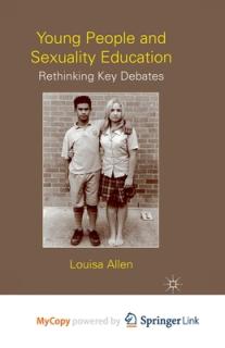 Young People and Sexuality Education: Rethinking Key Debates