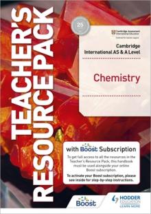 Cambridge International as & a Level Chemistry Teacher's Resource Pack with Boost Subscription