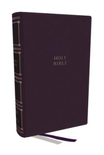 KJV Holy Bible: Compact Bible with 43,000 Center-Column Cross References, Purple Leathersoft (Red Letter, Comfort Print, King James Version)