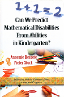 Can We Predict Mathematical Disabilities From Abilities in Kindergarten?