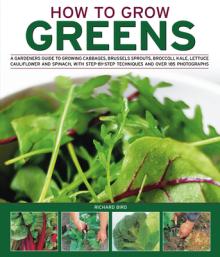 How to Grow Greens: A Gardeners Guide to Growing Cabbages, Brussels Sprouts, Broccoli, Kale, Lettuce, Cauliflower and Spinach, with Step-B