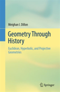 Geometry Through History: Euclidean, Hyperbolic, and Projective Geometries
