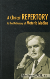 Clinical Repertory to the Dictonary of Materia Medica